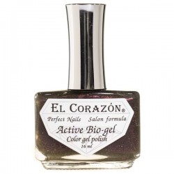 Лак для ногтей El Corazon Актив био-гель хвост павлина 16 мл 423/1063