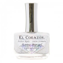 Лак для ногтей El Corazon Актив био-гель американский люрекс 16 мл 423/1074 Circus