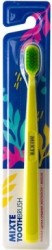 Зубная щетка Mixte средней жесткости цвет щетины зеленый желтая