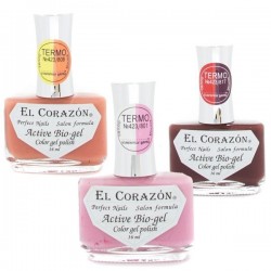 Лак для ногтей El Corazon Актив био-гель колр гель полиш Термо 16 мл 423/807