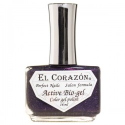 Лак для ногтей El Corazon Актив био-гель хвост павлина 16 мл 423/1062