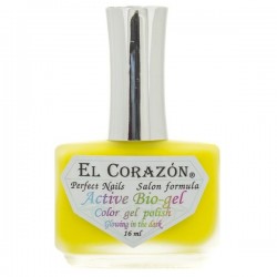 Лак для ногтей El Corazon Актив био-гель светящийся в темноте 16 мл 423/486